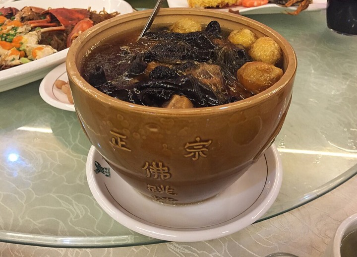 Buddha Jumps Over the Wall soup